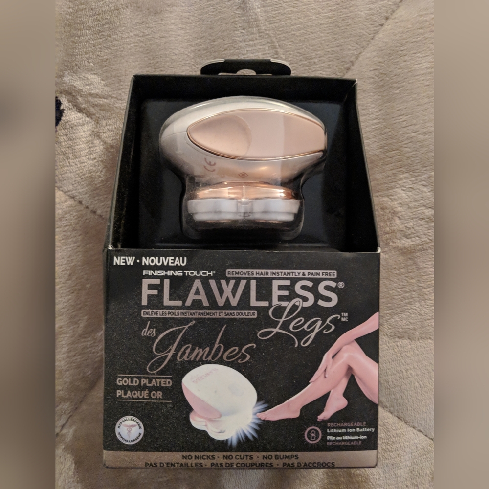 NWT Finishing Touch Flawless Legs Hair Remover New In Package